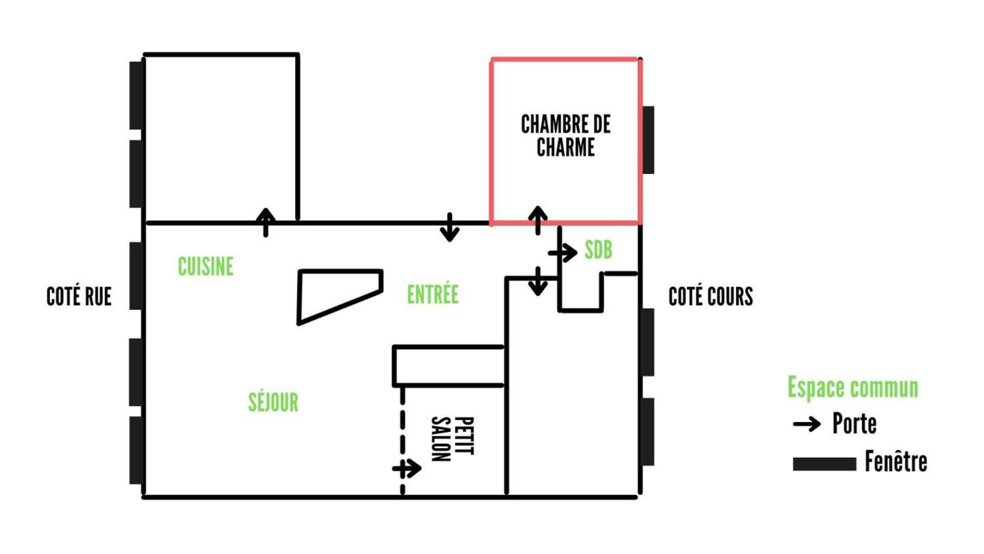 Chambre Privee Confort Charme Hypercentre Chez L'Habitant تروي المظهر الخارجي الصورة